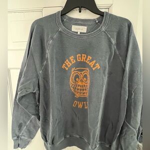 The Great. College sweatshirt size 3